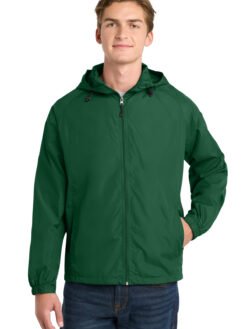 Alternative view of Sport-Tek ®  Hooded Raglan Jacket. JST73