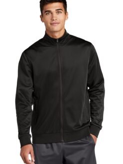 Sport-Tek ® Tricot Sleeve Stripe Track Jacket. JST94