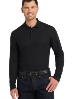 Port Authority ® Long Sleeve Core Classic Pique Polo. K100LS