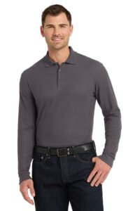 Alternative view of Port Authority ®  Long Sleeve Core Classic Pique Polo. K100LS
