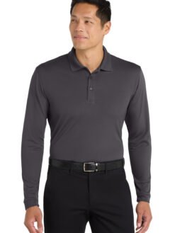Alternative view of Port Authority  ®  Dry Zone  ®  UV Micro-Mesh Long Sleeve Polo K110LS
