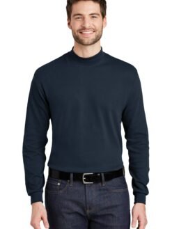 Alternative view of Port Authority ®  Interlock Knit Mock Turtleneck.  K321
