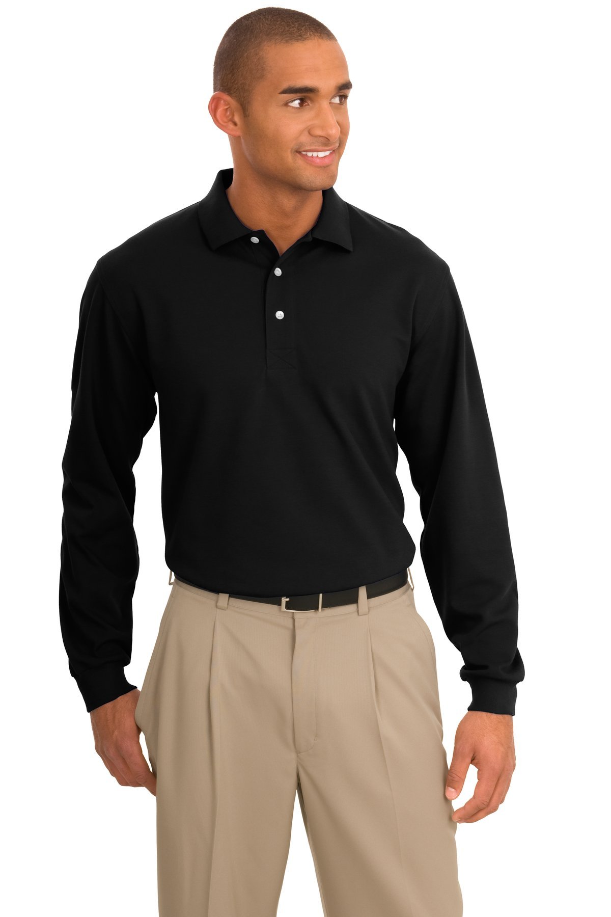 Port Authority ® Rapid Dry Long Sleeve Polo. K455LS