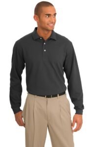 Alternative view of Port Authority ®  Rapid Dry Long Sleeve Polo.  K455LS
