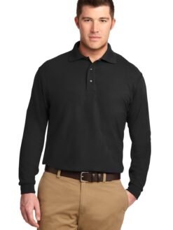 Port Authority ® Silk Touch Long Sleeve Polo. K500LS