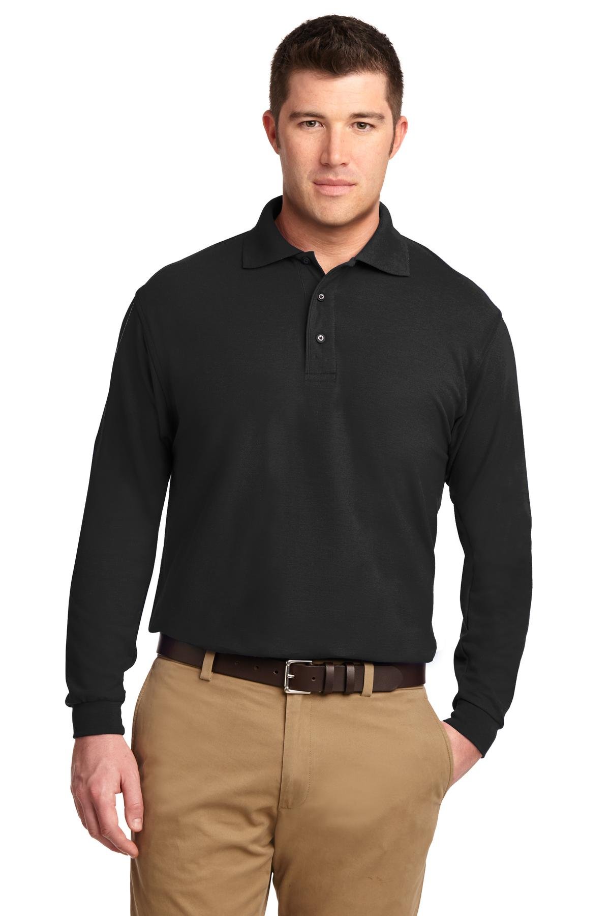 Port Authority ® Silk Touch Long Sleeve Polo. K500LS
