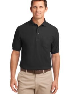 Port Authority ® Silk Touch Polo with Pocket. K500P