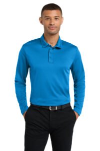 Alternative view of Port Authority ®  Silk Touch Performance Long Sleeve Polo. K540LS