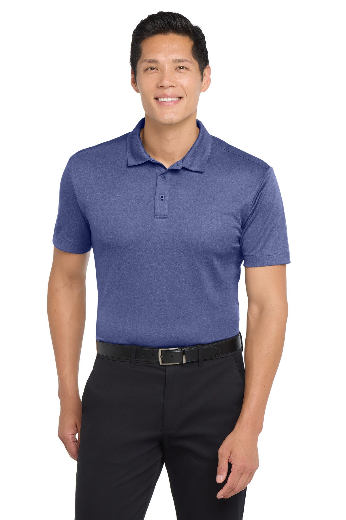 Port Authority ® Heathered Silk Touch Performance Polo. K542 - Image 5