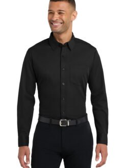 Alternative view of Port Authority ®  Dimension Knit Dress Shirt. K570