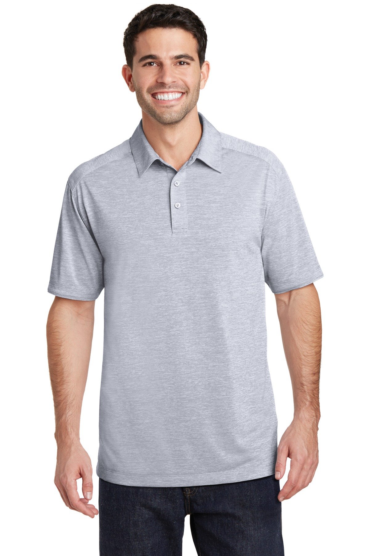 Port Authority ® Digi Heather Performance Polo. K574 - Image 3