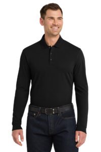 Port Authority ®  EZCotton ®  Long Sleeve Polo. K8000LS