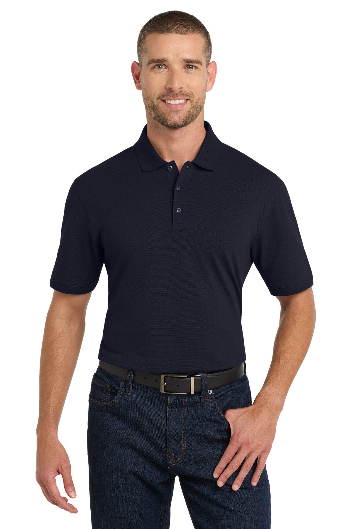 Port Authority ® EZCotton ® Polo. K8000 - Image 3