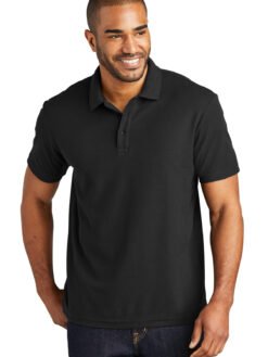 Alternative view of Port Authority ®  C-FREE ®  Cotton Blend Pique Polo K867