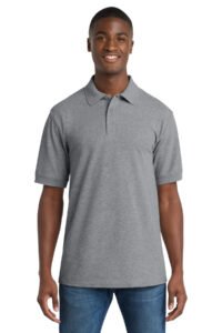 Alternative view of Port & Co   Core Blend Pique Polo. KP155