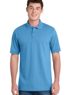 Port & Co Core Blend Jersey Knit Polo. KP55