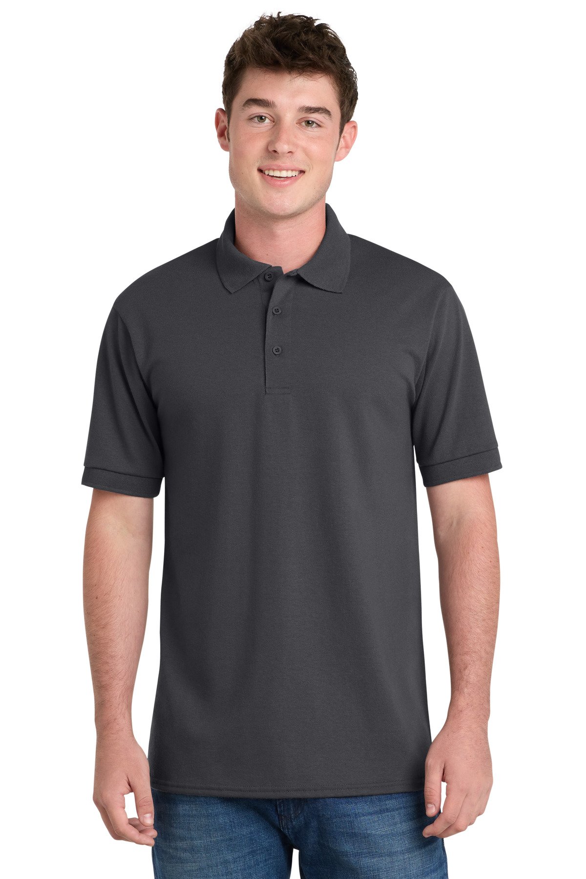 Port & Co Tall Core Blend Jersey Knit Polo. KP55T - Image 8