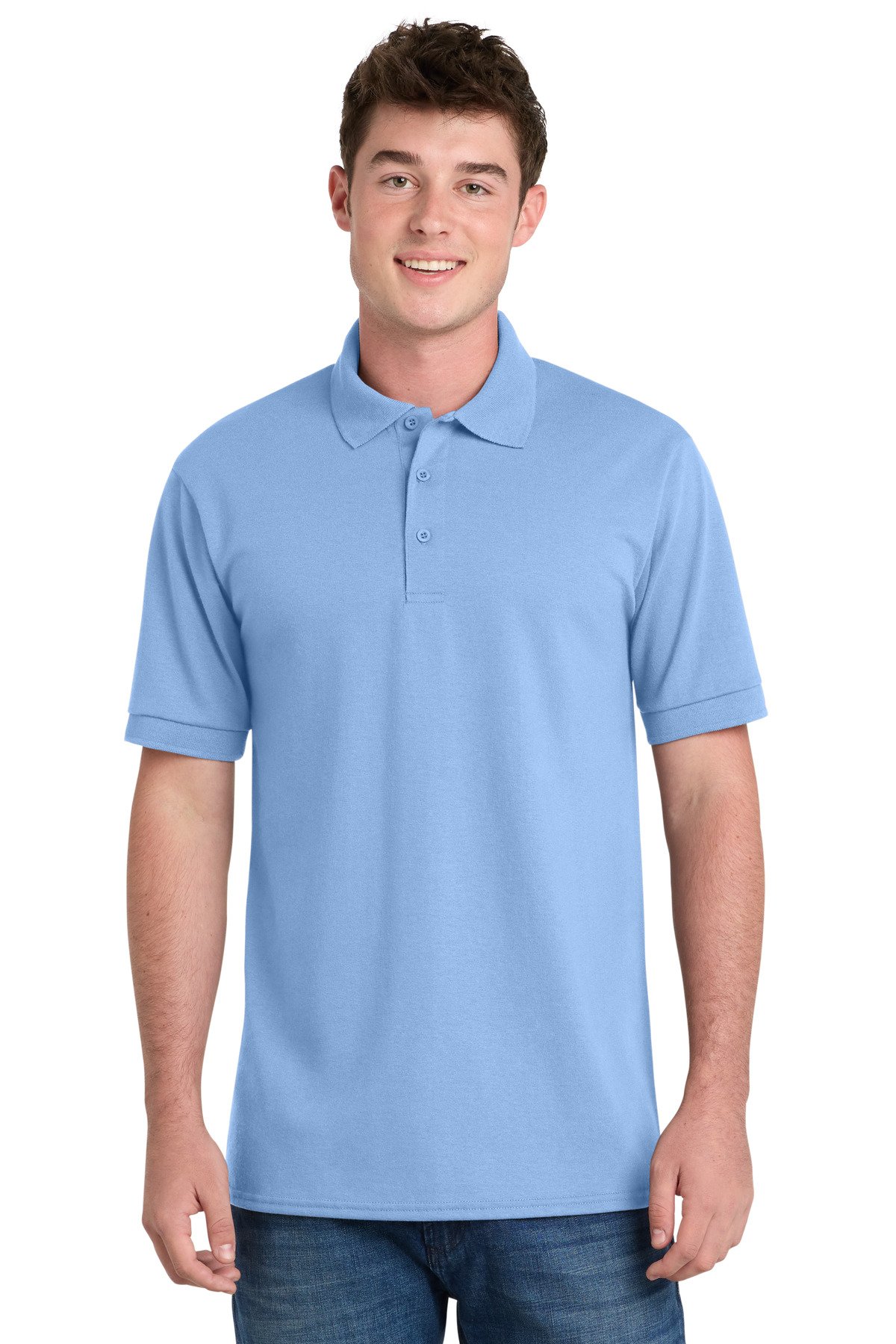 Port & Co Tall Core Blend Jersey Knit Polo. KP55T - Image 4