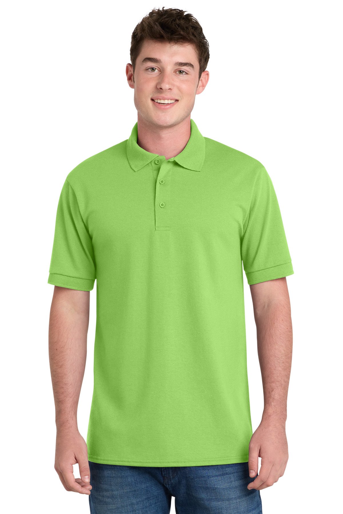 Port & Co Tall Core Blend Jersey Knit Polo. KP55T - Image 5