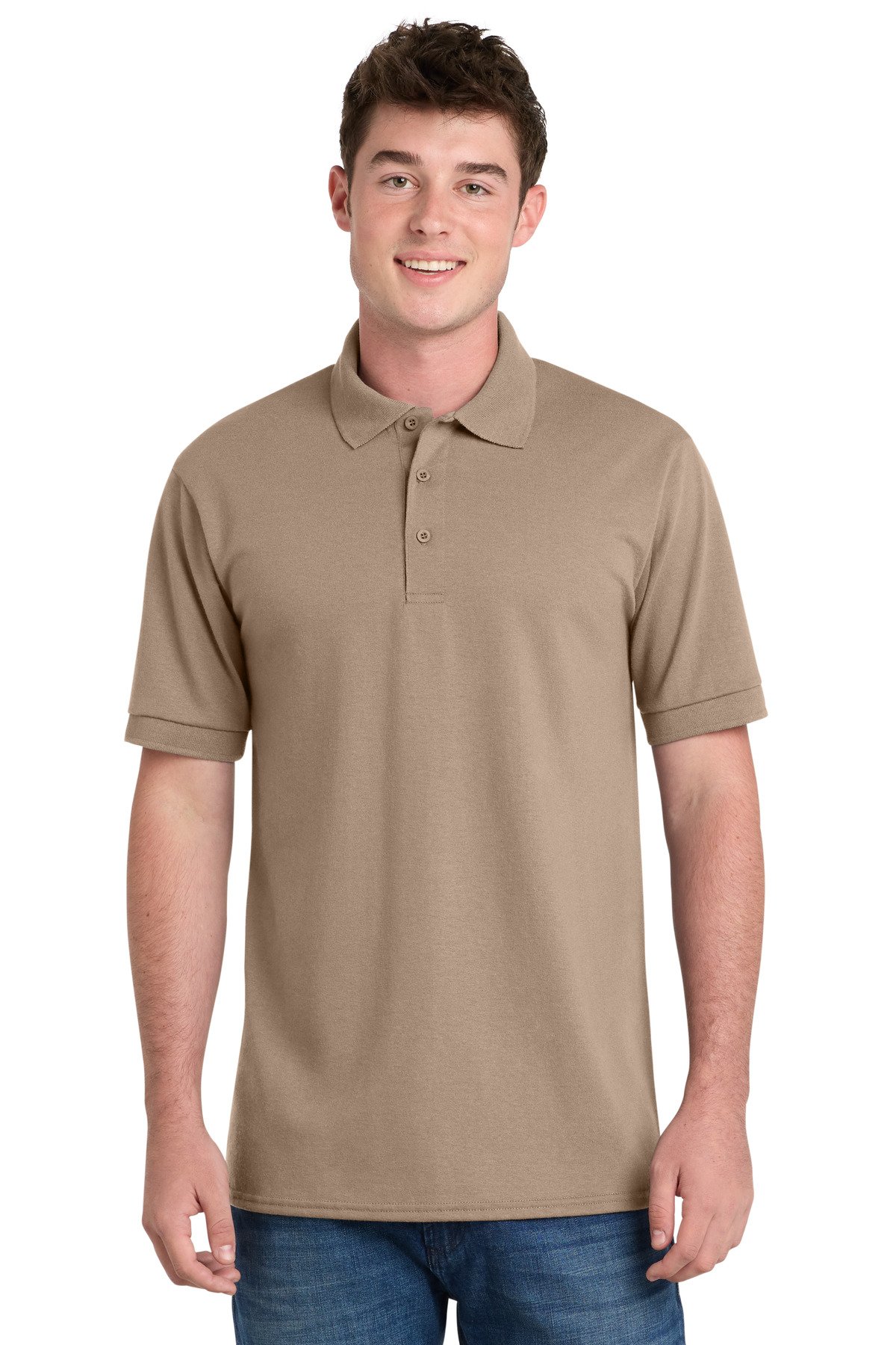 Port & Co Tall Core Blend Jersey Knit Polo. KP55T - Image 6