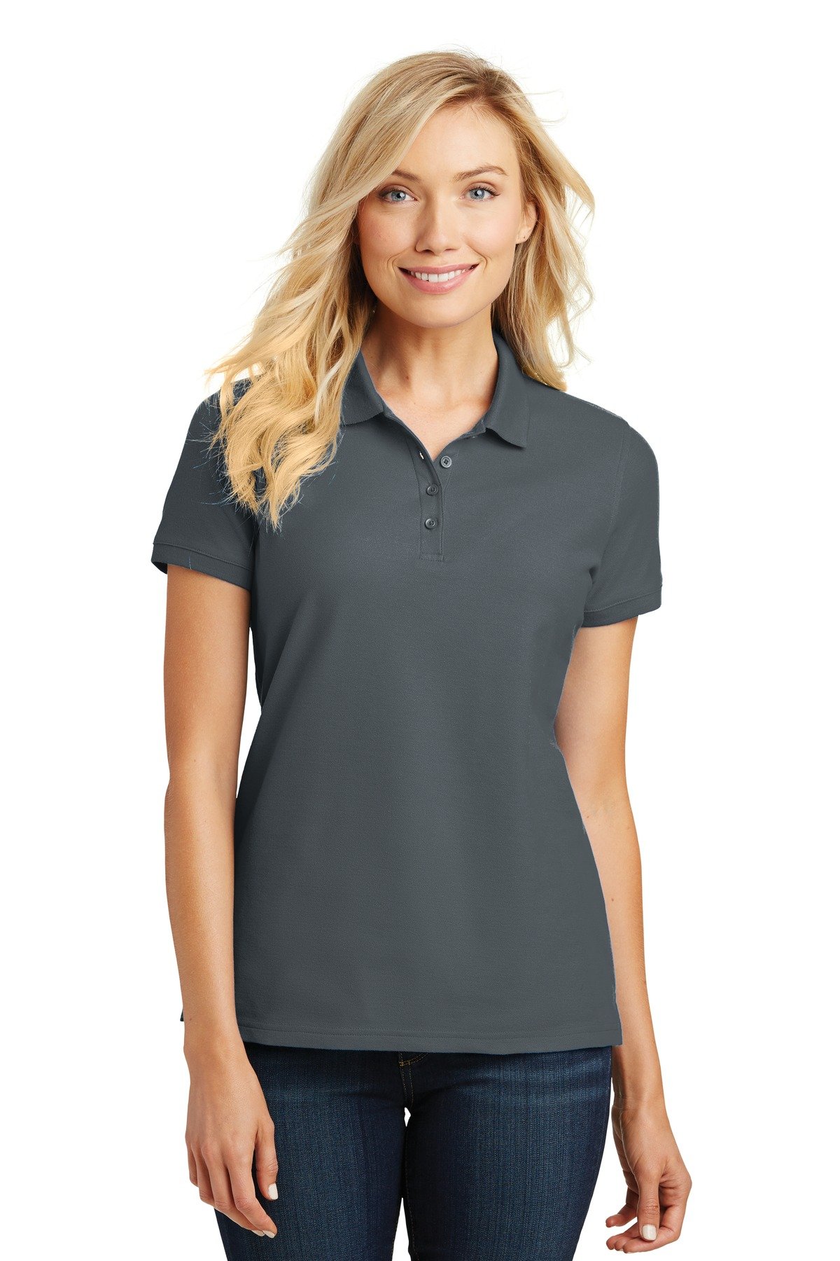 Port Authority ® Women's Core Classic Pique Polo. L100 - Image 7