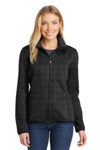 Port Authority ® Women's Sweater Fleece Jacket. L232