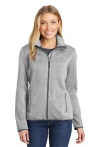 Alternative view of Port Authority ®  Women's Sweater Fleece Jacket. L232