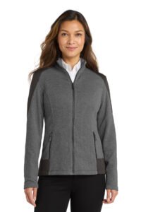 Alternative view of Port Authority  ®  Women's Grid Fleece Jacket. L239
