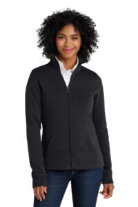 Port Authority ® Women's Slub Fleece Full-Zip Jacket. L293