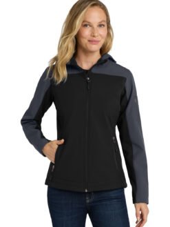 Port Authority ® Women's Hooded Core Soft Shell Jacket. L335