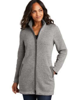 Port Authority ® Women's Arc Sweater Fleece Long Jacket L425