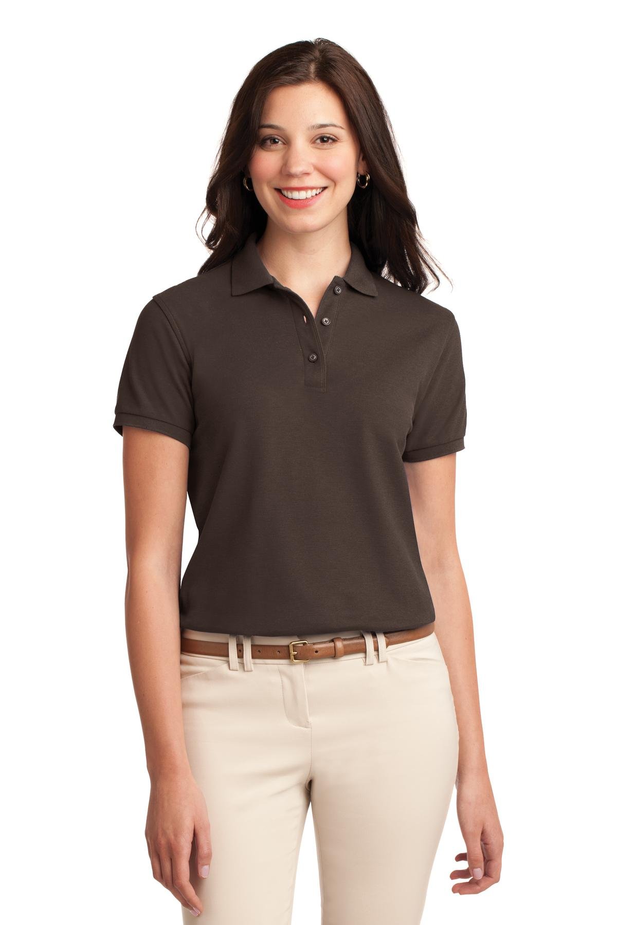 Port Authority ® Women's Silk Touch Polo. L500 - Image 15