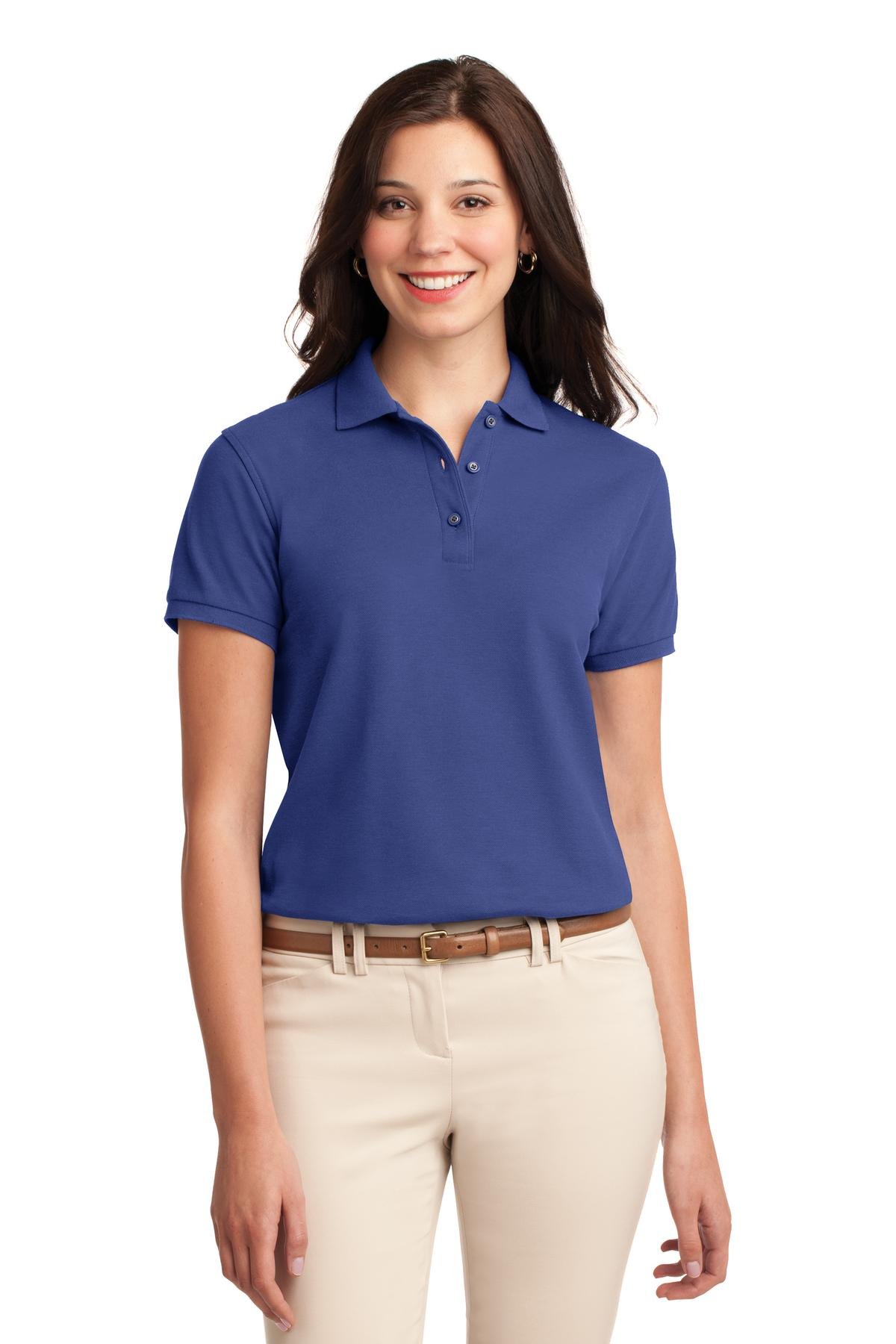 Port Authority ® Women's Silk Touch Polo. L500 - Image 16