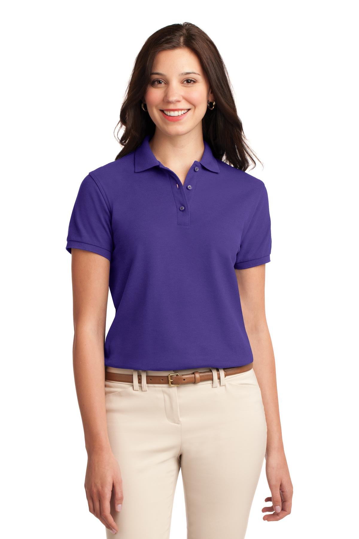 Port Authority ® Women's Silk Touch Polo. L500 - Image 24