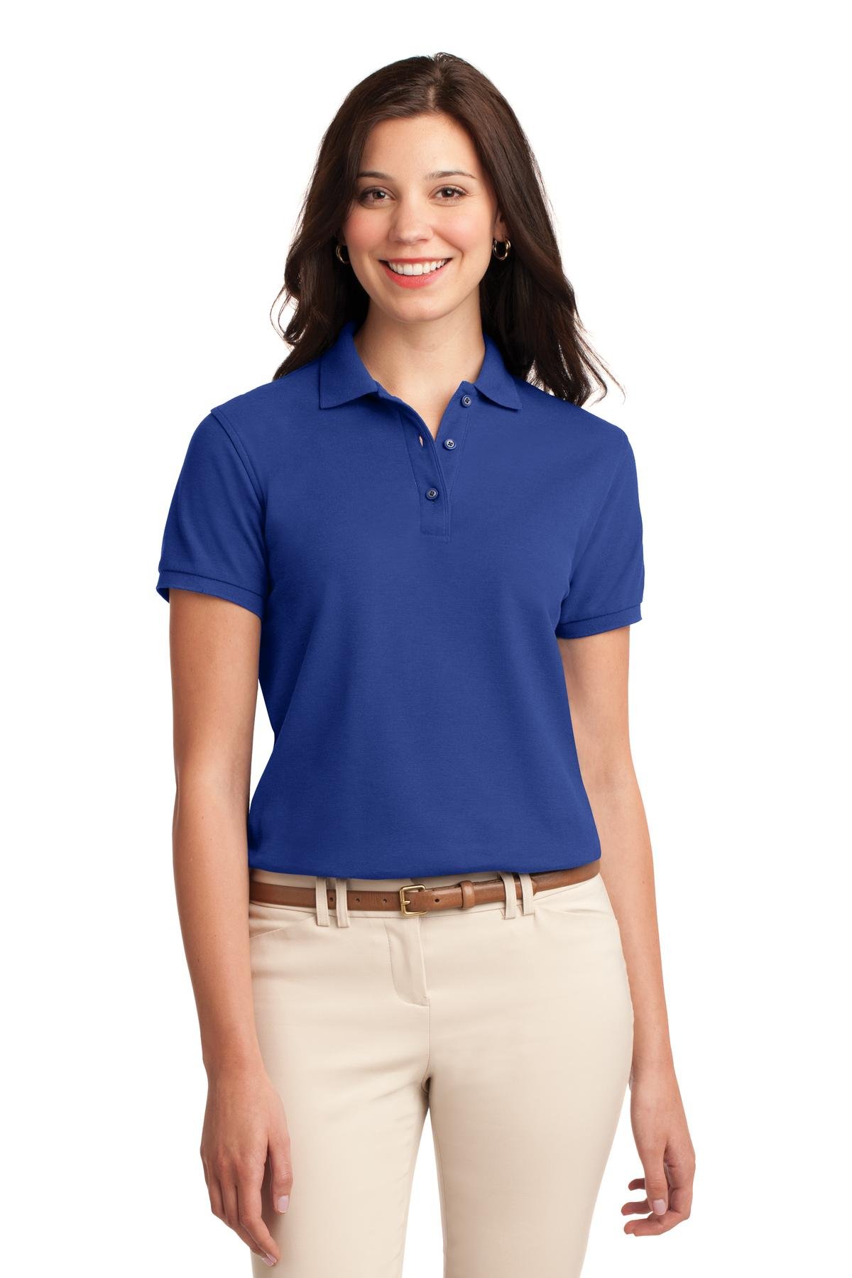 Port Authority ® Women's Silk Touch Polo. L500 - Image 7