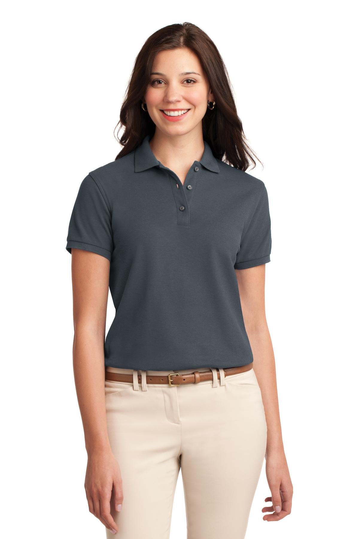 Port Authority ® Women's Silk Touch Polo. L500 - Image 17