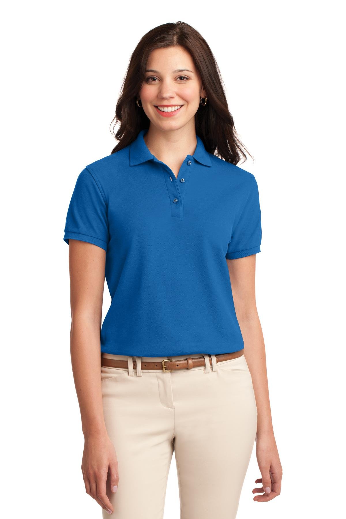 Port Authority ® Women's Silk Touch Polo. L500 - Image 31