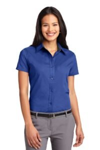 Alternative view of Port Authority ®  Women's Short Sleeve Easy Care  Shirt.  L508