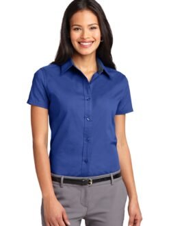 Alternative view of Port Authority ®  Women's Short Sleeve Easy Care  Shirt.  L508