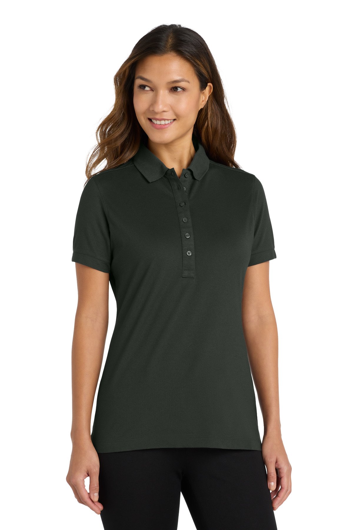 Port Authority ® Women's Stretch Pique Polo. L555 - Image 3