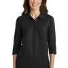 Port Authority ®  Women's Silk Touch 3/4-Sleeve Polo. L562