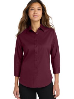 Alternative view of Port Authority ®  Women's 3/4-Sleeve Easy Care Shirt. L612