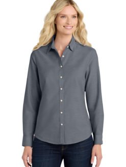 Port Authority ® Women's SuperPro Oxford Shirt. L658