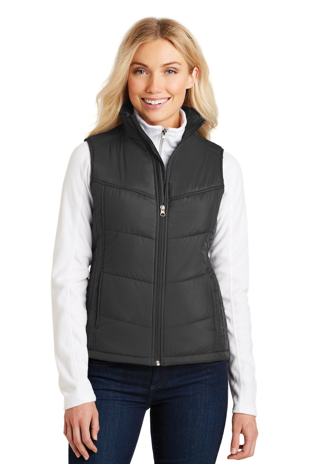 Port Authority ® Women's Puffy Vest. L709 - Image 2