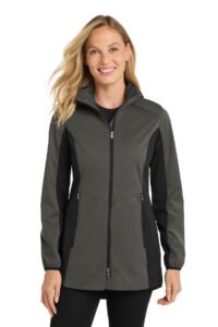 Alternative view of Port Authority ®  Women's Active Hooded Soft Shell Jacket. L719
