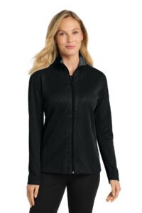 Port Authority ® Women's Vertical Texture Full-Zip Jacket. L805