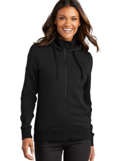Port Authority ® Women's Smooth Fleece Hooded Jacket L814