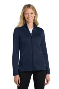 Alternative view of Port Authority  ®  Women's Collective Striated Fleece Jacket. L905