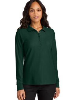 Alternative view of Port Authority ®  Women's Wearever Signature Pique Long Sleeve Polo LK200LS