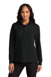 Port Authority ® Women's Wearever Signature Double Pique 1/4-Zip LK210
